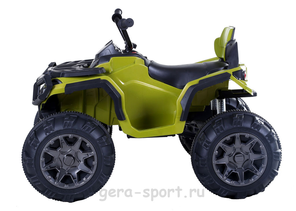 BDM0906. Детский квадроцикл BDM0906 с пультом управления зеленый